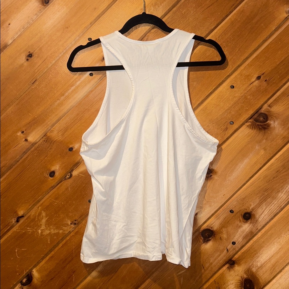 Gymshark Stringer Training White Tank Top - Picture 4 of 4